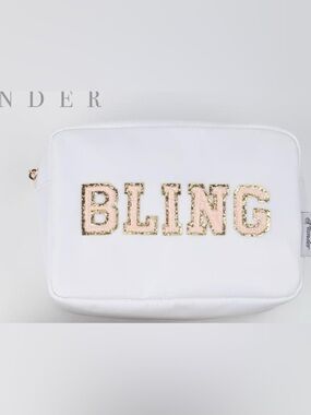 Plunder Bling Cosmetic Makeup Bag Carry All Tote Luggage Suitcase Handbag Insert